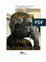 Jiddu Krishnamurti - El Estado creativo de la mente.pdf