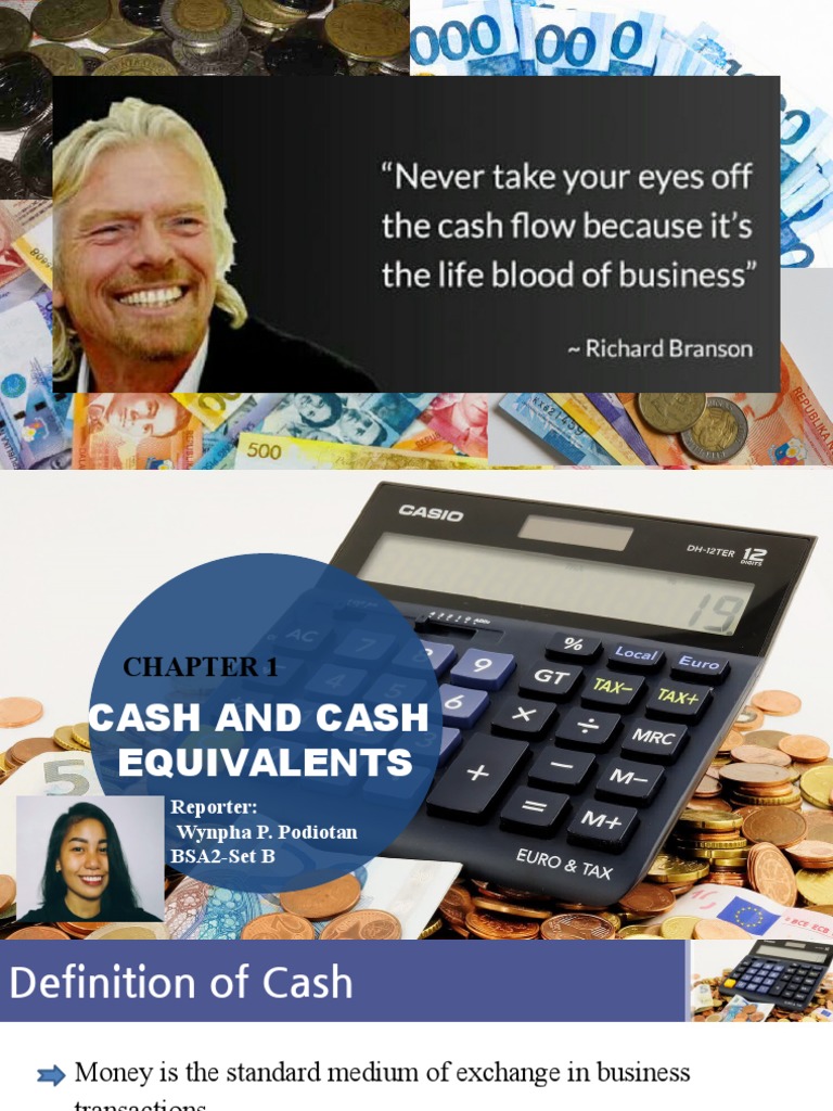 Cashand Cash Equivalents101 PDF Overdraft Cash And Cash Equivalents