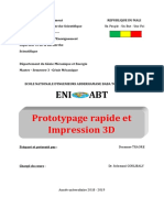 Prototypage Rapide Et Impression 3D PDF