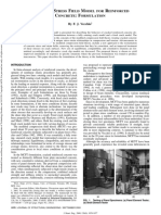 DISTURBED STRESS FIELD MODEL FOR REINFORCED CONCRETE Formulation - Vecchio - 2000