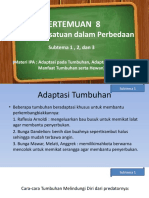 Pertemuan 8 IPA (TEMA 2 Subtema 1,2, 3)