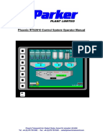 RTS2010 Parker Plant Operator Manual For Static Plant