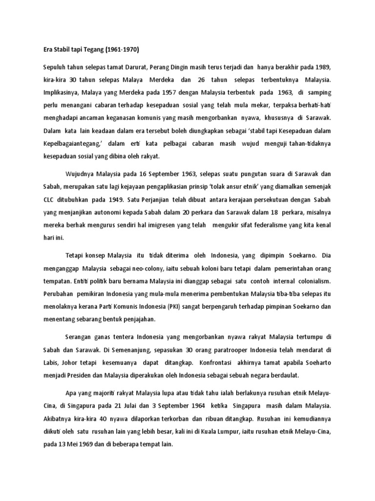 Era Stabil Tapi Tegang Pdf