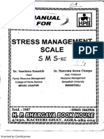 Lecture 7 Stress Management Scale With Answer Sheet 10082020 PDF