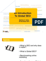 Introduction To Global SEO