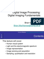 Digital Image Processing: Digital Imaging Fundamentals: Brian - Macnamee@Comp - Dit.Ie