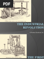 The Industrial Revolution: © Student Handouts, Inc