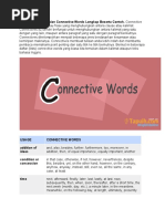 Itapuih - Om - Kumpulan Connective Words Lengkap Beserta Contoh. Connective