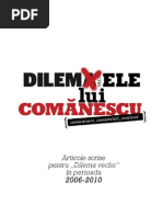 Dilemele Lui Comanescu