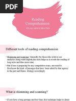 Reading Comprehension: It'S All About Practice