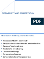 Biodiversity and Conservation