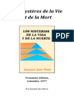 1962 Mysteres de La Vie Et de La Mort PDF