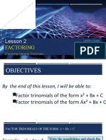6-A. Factoring General Trinomials
