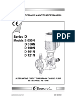 Doseuro Series D Instruction and Maintenance Manual