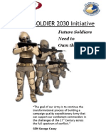 FUTURE SOLDIER 2030 Initiative: Future Soldiers Need To Own The Fight!