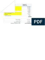 Salary Components Amount (Annual)