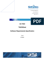 Tachonet: Software Requirements Specification