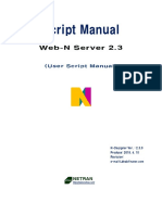 Script Manual: - N Server 2.3