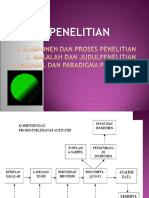 Pert 2 Proses Penelitian, Variabel Paradigma