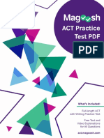 ACT Book Preperation