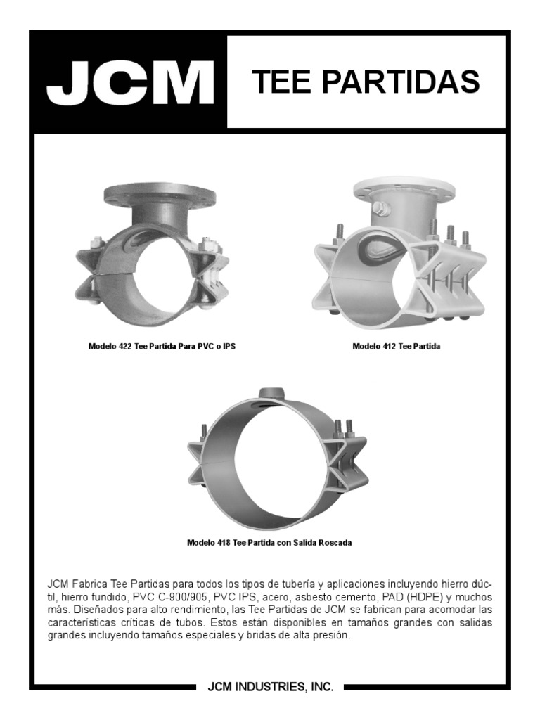 Tee Partidas | PDF | Tornillo | Corrosión