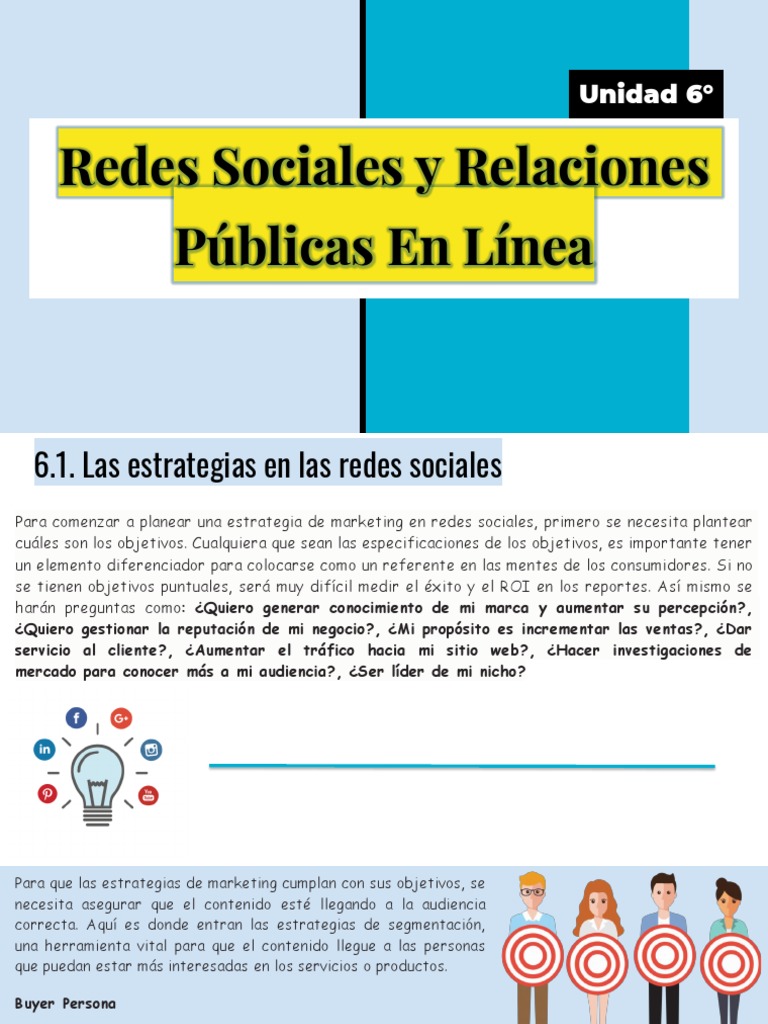Estrategias de Marketing en Redes Sociales | PDF | Facebook | Servicio ...