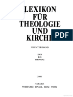 Lexicon Für Theologie Und Kirche 9 (San Bis Thomas)