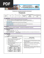 Technology Livelihood Education Department 3 Grading Period: Daily Lesson Plan
