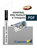 Configuración y programación de central para portón automático