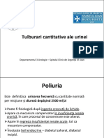 Tulburari Cantitative - Urina