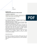 Basic Marketing Module 1 PDF