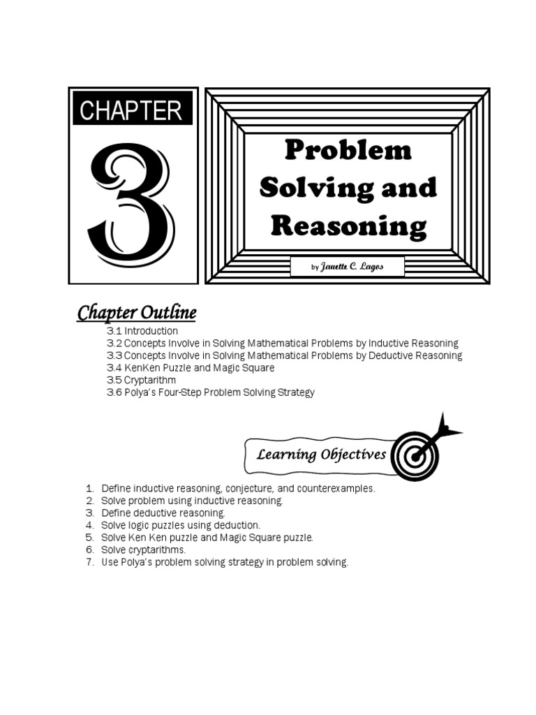 Problem Solving Strategies in Mathematics | PDF | Inductive Reasoning ...