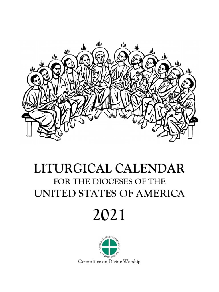 2021 USCCB Liturgical Calendar | Liturgical Year | Lectionary