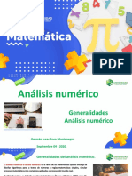 02 - Generalidades Del Análisis Numérico PDF
