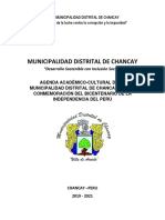 Agenda Académico - Cultural de La MDCH - Bicentenario 2019 - 2021 PDF
