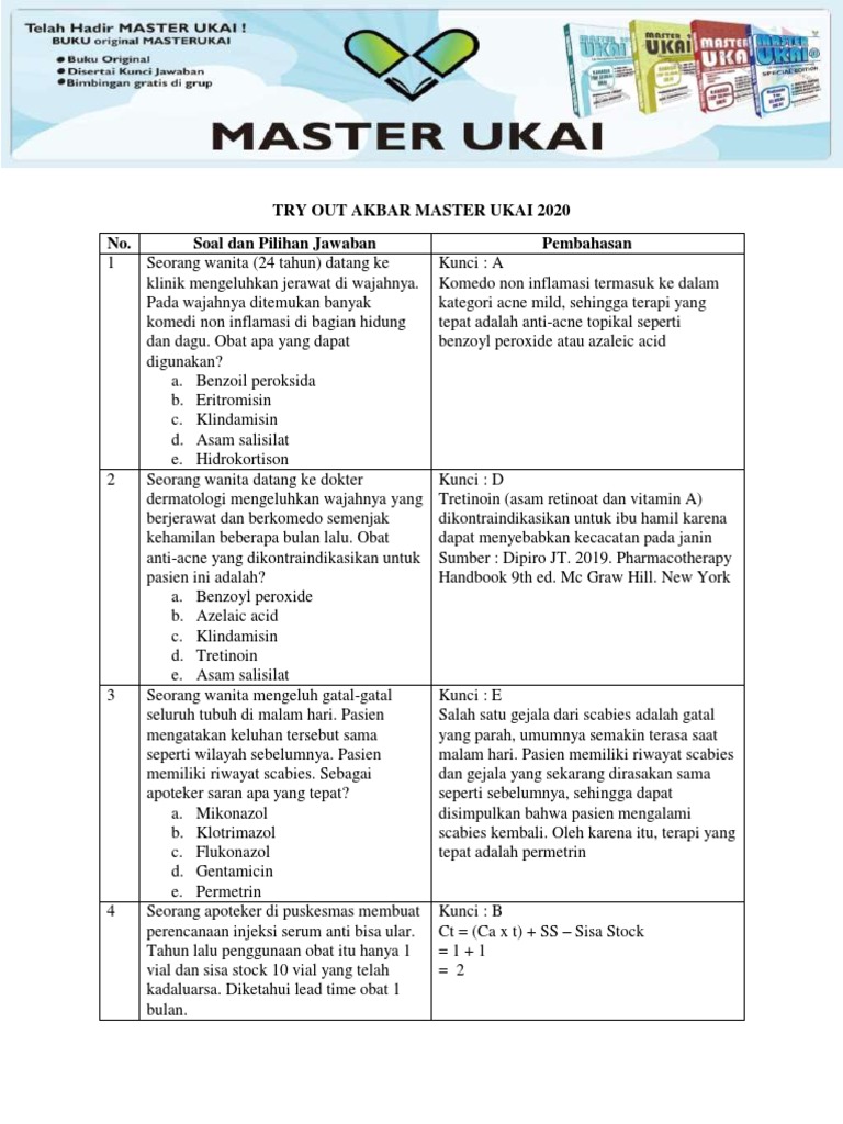 3111 Try Out Akbar 1 Master Ukai 2020 1 Pdf