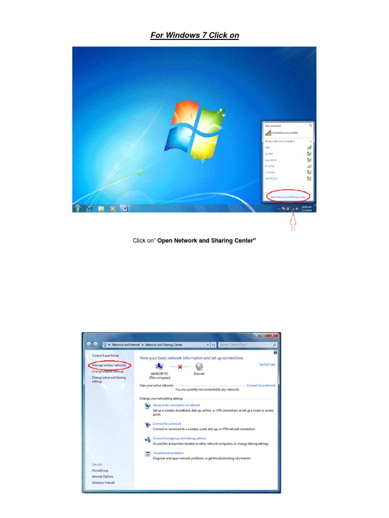 Configure WPA2 on Windows 7 | PDF