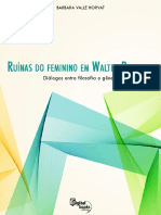 HORVAT. Barbara - Ruínas Do Feminino em Walter Benjamin