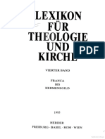 Lexicon für Theologie und Kirche 4 [Franca bis Hermenegild]