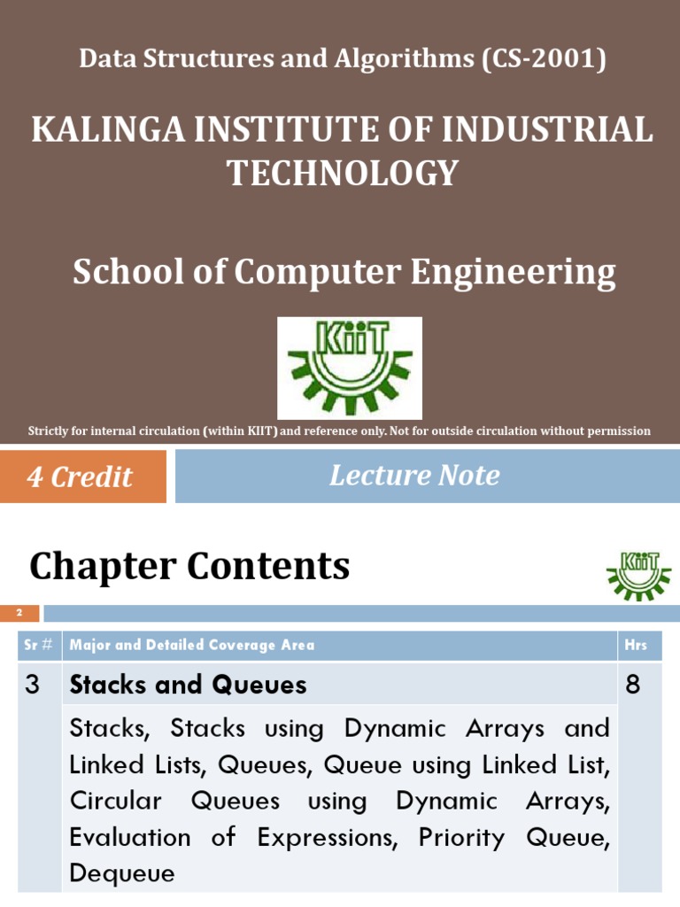 DSA - Stacks and Queues PDF | PDF | Queue (Abstract Data Type ...