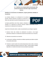 Evidencia Presentacion Identificar Convenciones Senalizacion Figuras Geometricas Utilizadas Patrones PDF