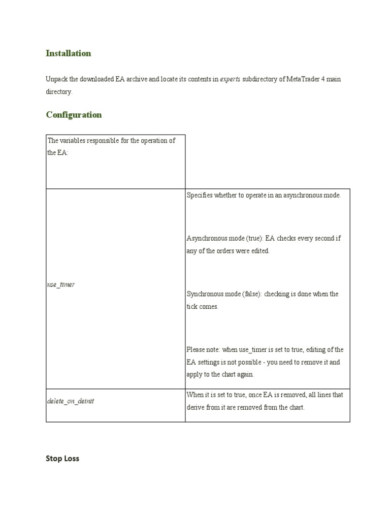 MetaTrader 4 EA Installation Guide | PDF | Computer Programming | Computing