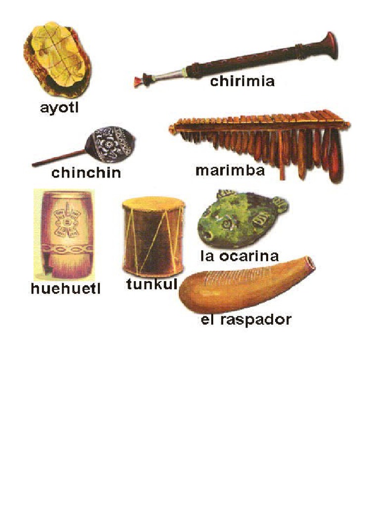 Instrumentos Autoctonos de Guatemala | PDF