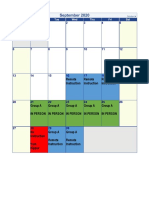 September 2020: Remote Instruction Remote Instruction Remote Instruction