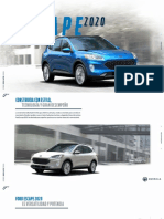 Ford Escape 2020 Catalogo Descargable