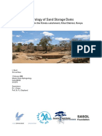 Hydrology of Sand Storage Dams