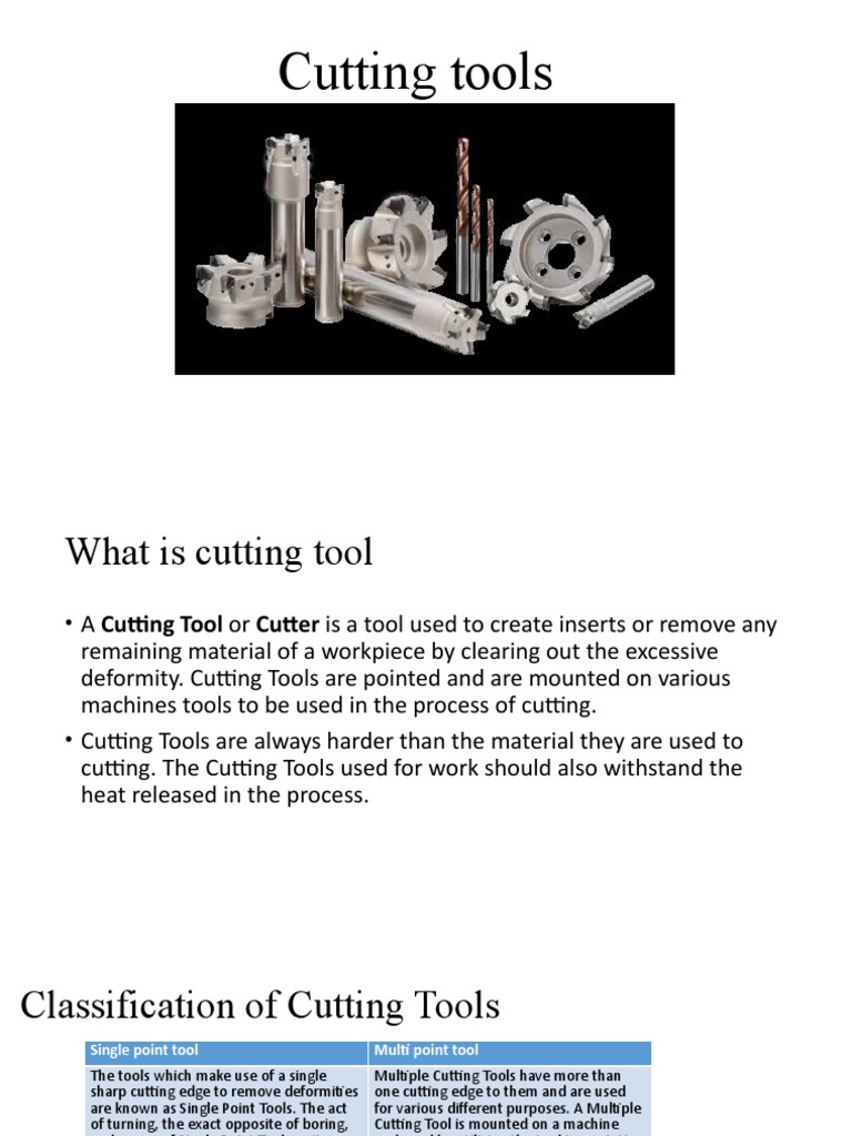 Cutting Tools PDF Hardness Metals