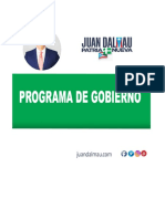 Programa de Gobierno - Juan Dalmau