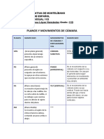 Melissa Andrea Lopez Hernandez - Planos y Movimientos de Cámara