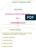 Introduction To Communication System-Lecture4